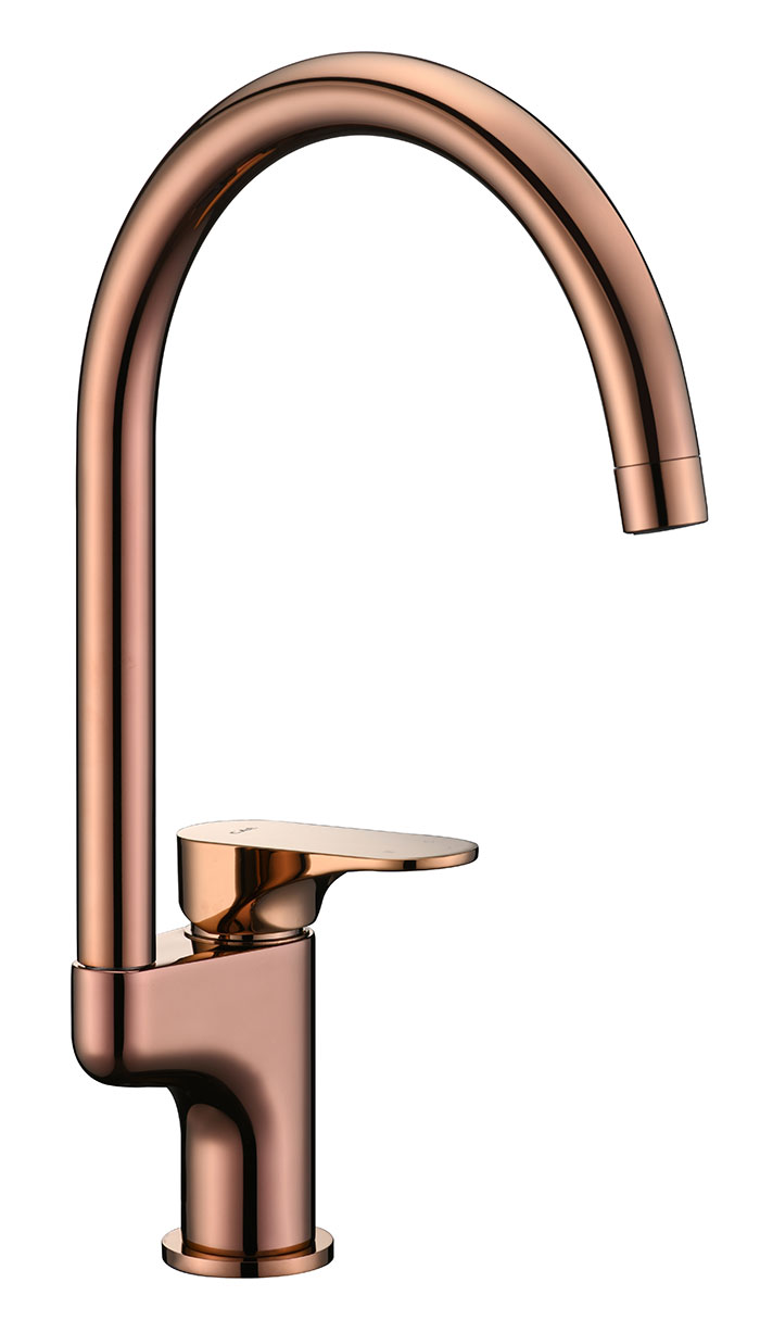 Espace Maison Kitchen sink mixer rose gold